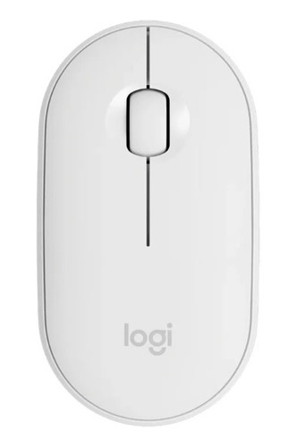 Mouse Inalámbrico Logitech Pebble M350 Bluetooth Usb Blanco