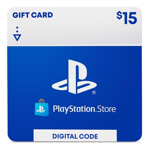 Gift Card Play Station Store 15 Dlls