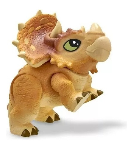 Dinossauro Triceratops Dinos Baby Jurassic World Pupee