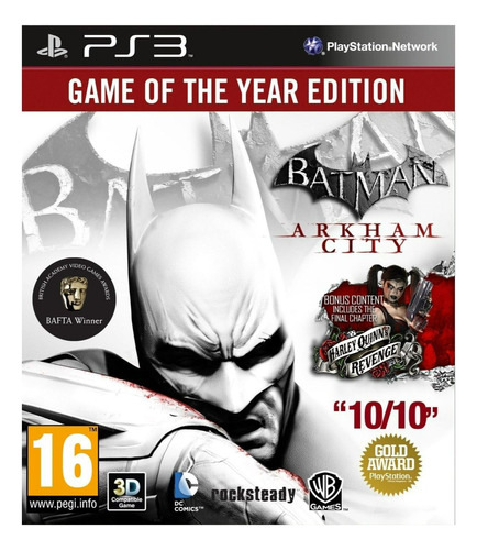 Batman Arkham City Ultimate Edition ~ Videojuego Ps3 Español