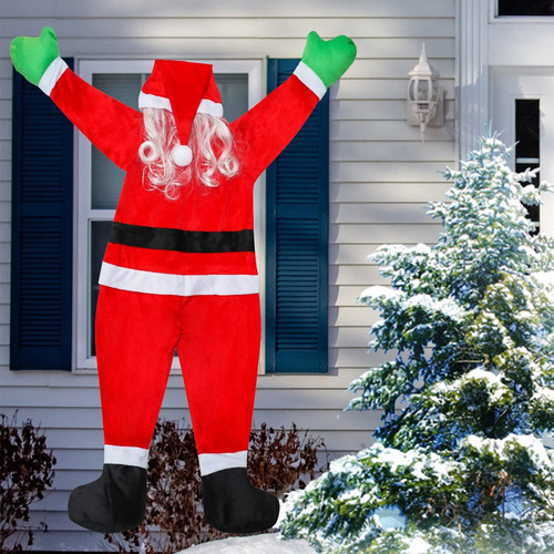 Decoración Colgante De Papá Noel, Adornos Navideños, Exterio