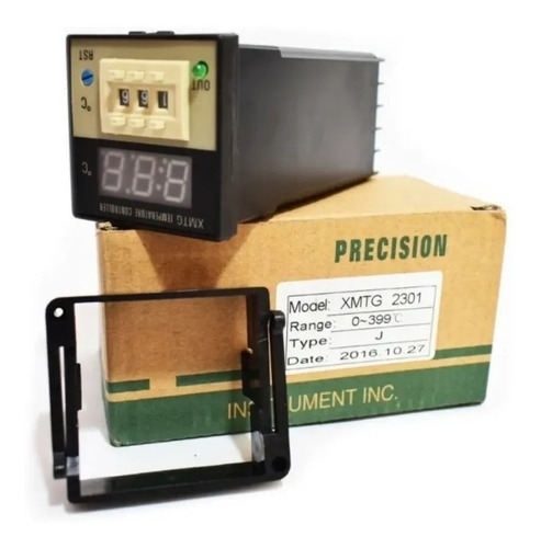 Control De Temperatura/pirometro 0-400 °c Con Termocupla.