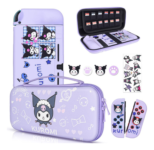 Dlseego Little Evil Rabbit - Juego De Funda Para Interruptor