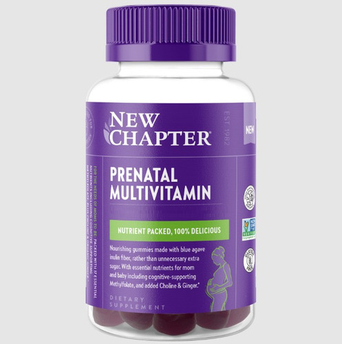 New Chapter | Prenatal Multivitamin Gummies | 90 Gummies