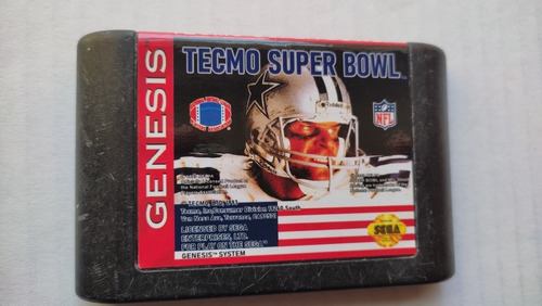 Tecmo Super Bowl Sega Genesis 