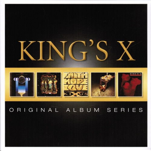 King's X - Original Album Series 5-cd Box Set Versión del álbum Remasterizado