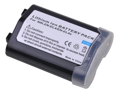 Batería Reemplaza Nik En-el4 Alta Capacidad D2h D2x D3 Etc