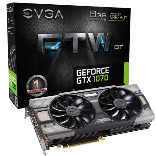 Placa Video Evga Geforce Gtx 1070 Ftw Acx 8gb Ddr5 Mexx