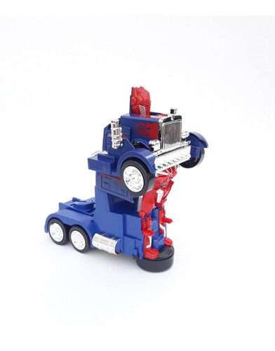 Transformer Auto Robot Camion Convertible Luz Sonido Pilas