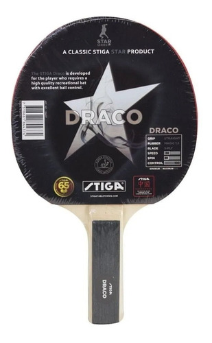 Paleta Ping Pong Stiga Draco - Local Olivos