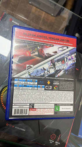 Jogo Físico Driveclub Playstation 4 Ps4 (Usado)