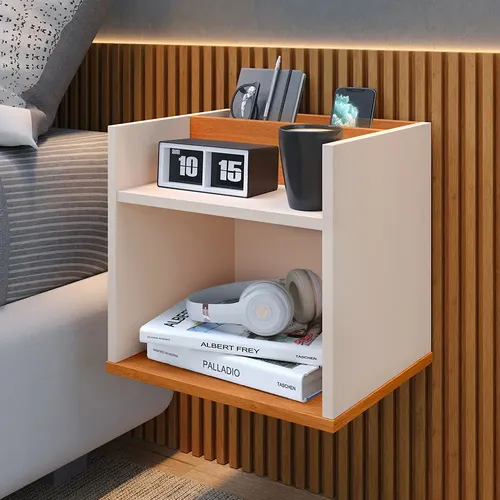 Mesa Cabeceira Cama Criado Nicho Organizadora Suspensa I9mv (3 cores)