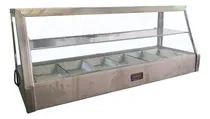 Comprar Baño De Maria Exhibidor Vitrina Guisos Vidrio Plano 1 Metro