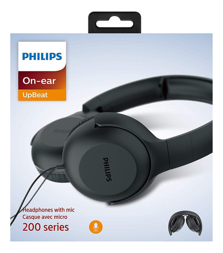 Auriculares Philips Shp1900/00 De Tamaño Completo Con Diseño