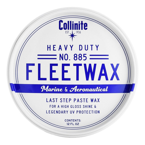 Collinite No. 885 Fleetwax Paste L S Wax 12oz Caja Con 12