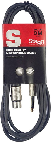 Cable Stagg Smc 3xp Para Micrófono Canon / Plug 3 Metros