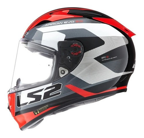 Casco Integral Pista Ls2 323 Arrow R Evo L Genamax