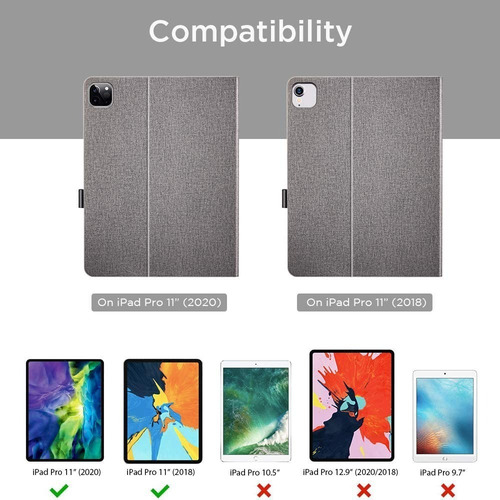 Imagem 8 de 9 de Capa Capinha iPad Pro 12.9 (2020) Esr Urban C/suporte Caneta