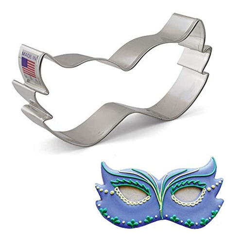 Mardi Gras Costume Mask Cortador De Galletas Ann Clark 45 Pu