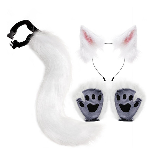Anime Cat Costume Animal Cosplay Ears Headwear Halloween