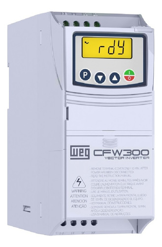 Inversor De Frequência Weg Cfw300 2cv 220v 7,3a 13059418