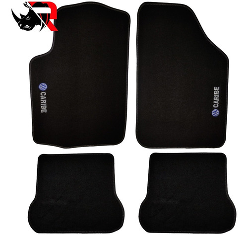 Imagen 6 de 6 de Tapete Alfombra Automotriz Compatible Volkswagen Caribe /m2
