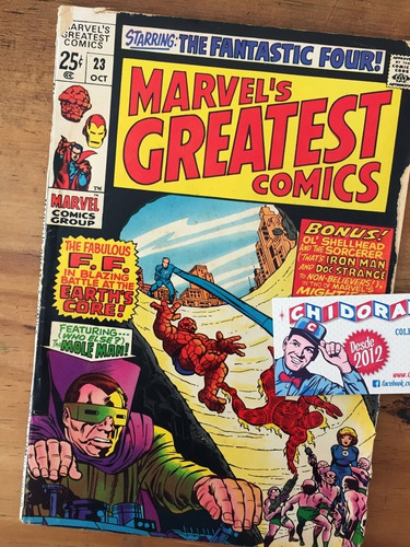 Comic - Marvel's Greatest Comics #23 Jack Kirby Stan Lee