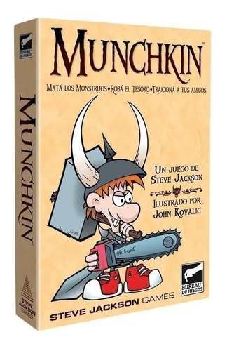 Juego De Mesa Cartas Original Munchkin Buro En Mi Cielo Azul