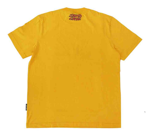 Camiseta Santa Cruz Salba Tiger Front - Amarelo