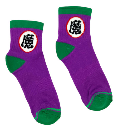 Calcetas Dragon Ball Goku Ten Shin Han Piccolo Calcetas 3 P