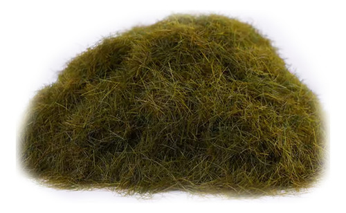Pasto Césped Suelo Fibra Hierba Artificial Escala Maqueta Mu