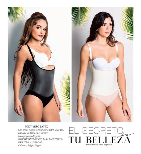 Faja Body Yeso Latex Natural Faja Reductora Original Quality