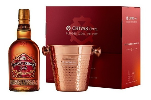 Estuche Whisky Chivas Extra Con Licorera, Ed. Limitada