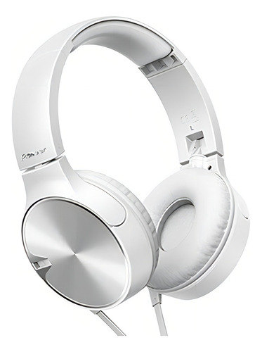 Audifonos On Ear Manos Libres 3.5mm Pioneer Se-mj722t Color Blanco