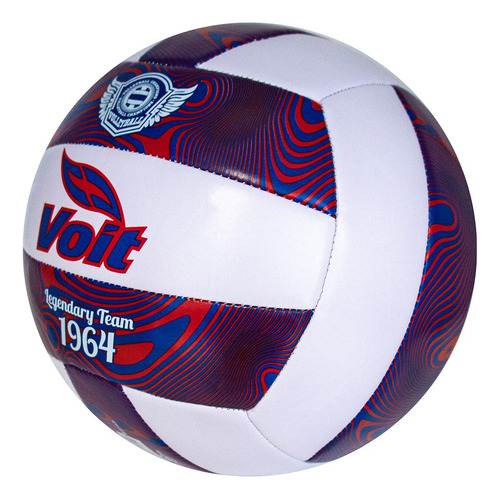 Voit Vb64 Balón De Voleibol No.5 Playa Azul/rojo