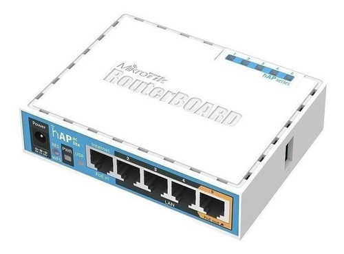 Access point interior MikroTik RouterBOARD hAP RB951Ui-2nD azul y blanco 100V/240V