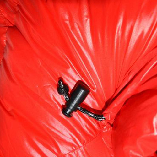 Saco De Dormir Ligero Abajo Camping Senderismo Rojo 1000g