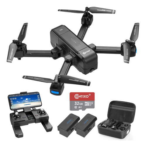 Contixo 4k Gps Quadcopter Drone Con Video En Vivo De Cám