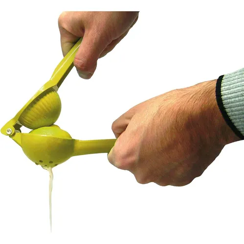 Exprimidor Manual Aluminio Portátil Para Exprimir Limones Y