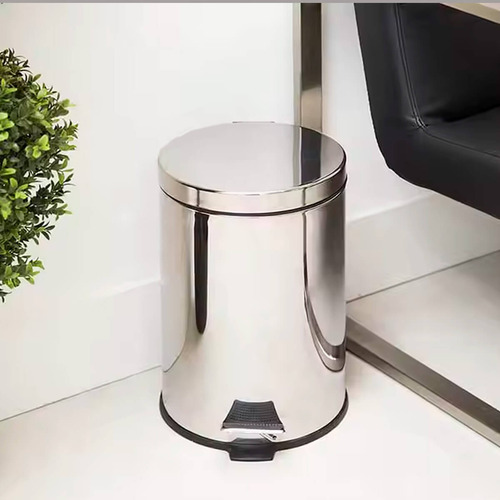 Lixeira Aço Inox Pedal 12l - B-max Bm-f1253
