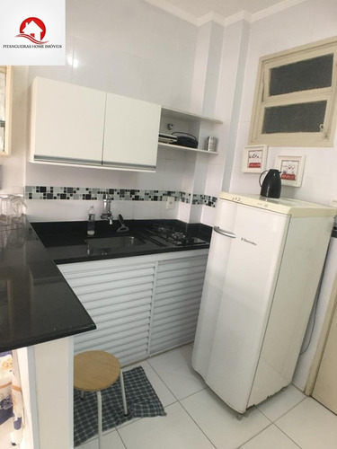 Imagem 3 de 6 de Kitnet À Venda - Praia Das Pitangueiras - Guarujá - 1 Dormitório - Ótima Para Investimento - Ap05931 - 69537170