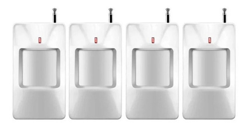 Pack 4 Sensores De Movimiento Inalámbrico 433 Mhz/pir