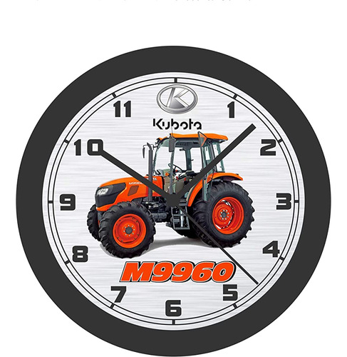 ~? Genérico Kubota M9960 Tractor Wall Clock-otros Modelos Di