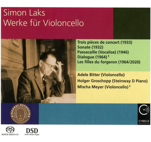 Cd: Simon Laks: Obras Para Violonchelo