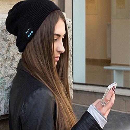 Gorro Bluetooth, Gorro Inalambrico Unisex Para Auriculares R