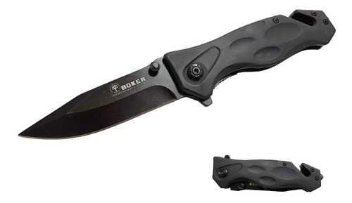 Imagen 2 de 6 de Navaja Tactica Cuchillo Plegable 9 Cm Hoja Corta Cinturones