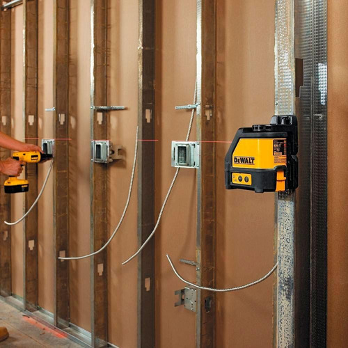 Nível A Laser Horizontal E Vertical Dw088k Com Maleta Dewalt