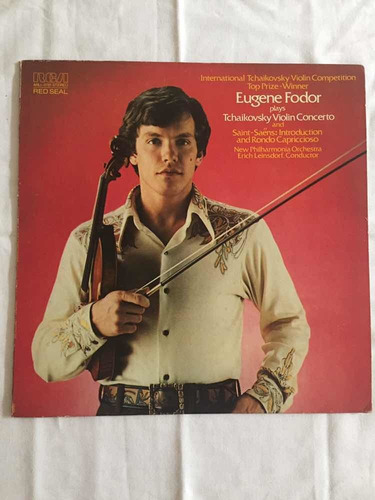 Eugene Fodor Plays Tchaikovsky Violin Disco Vinilo Lp (Usado)