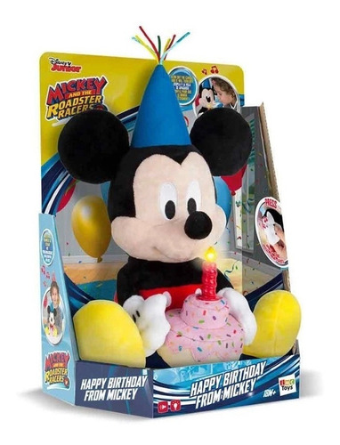 Imc Toys - Brinquedo Musical Mickey Happy Birthday - Br375