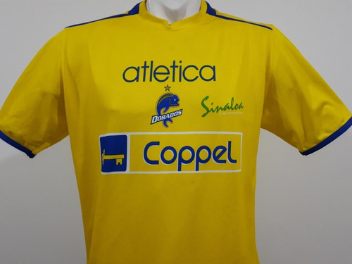 Jersey Atlética Dorados De Culiacán Primer Escudo  Amarillo